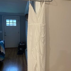 White Lulus dress size XL